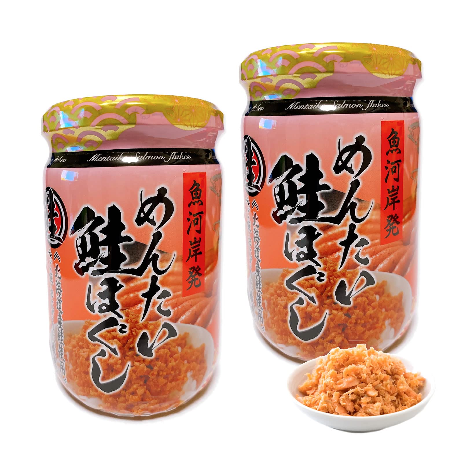 Amazon.co.jp: 【ディスラプト】国産 めんたい鮭ほぐし 280g（140gx2